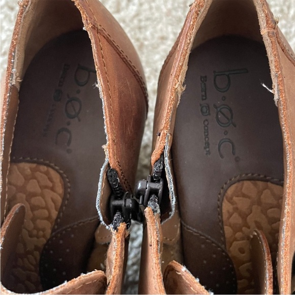 BOC Born Concepts Cathleen Double Strap Monk Heeled Ankle Boots - Picture 5 of 8